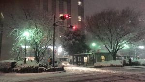 天気予報通りの大雪