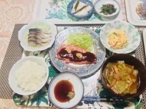 祐天寺でお料理